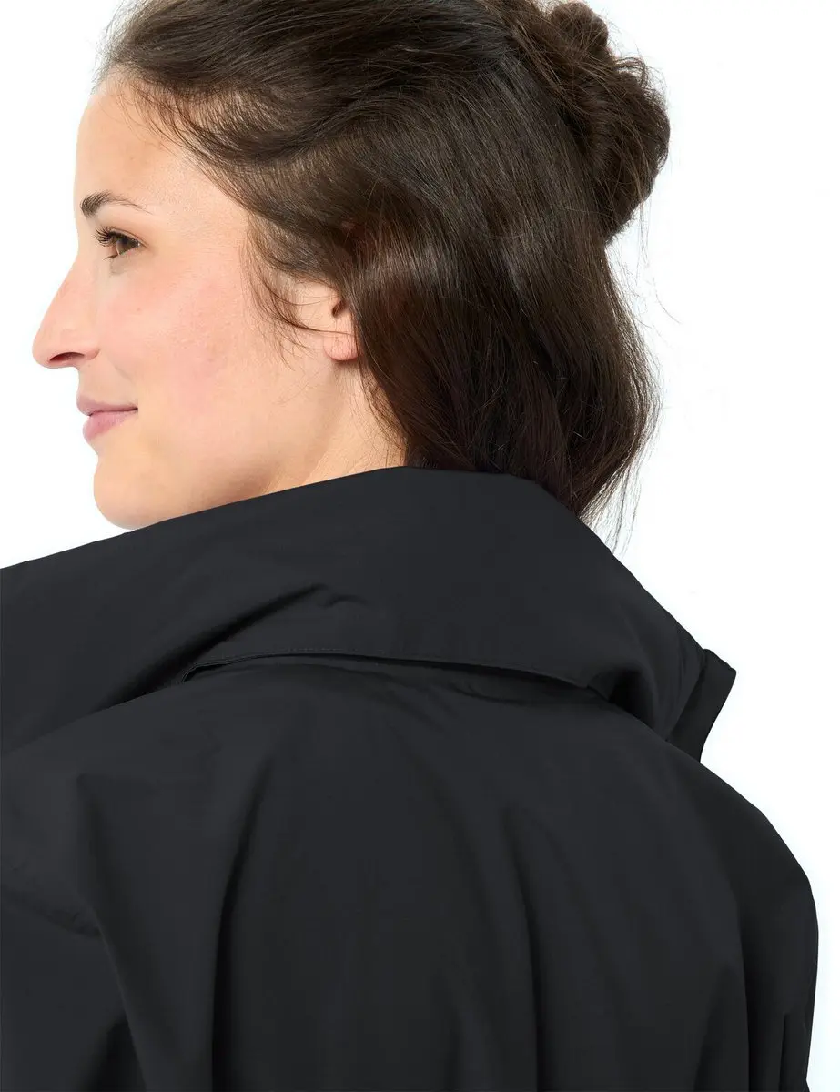 Vaude Mineo Dames Mackintosh - Zwart - 38 - afbeelding 6 van 6