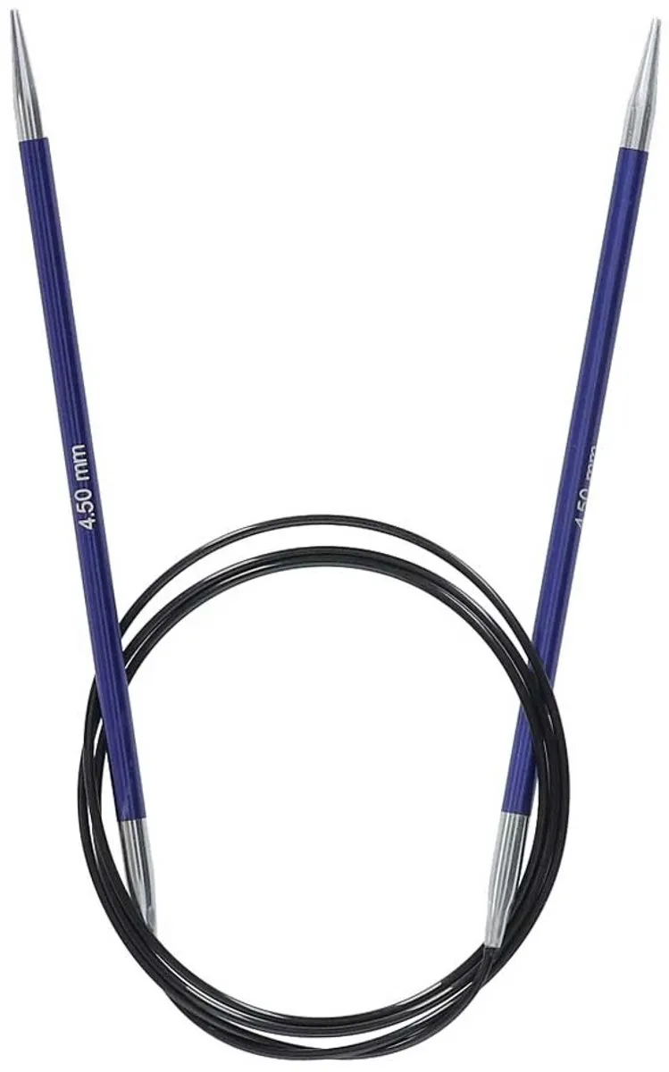 KnitPro Zing Rondbreinaalden 2.00-12.00mm - 100cm - Geel