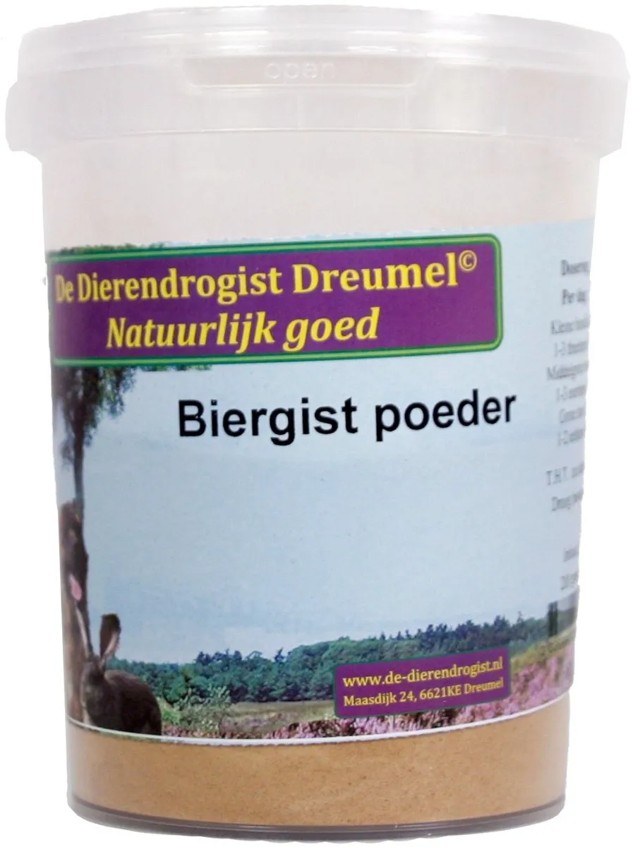 Dierendrogist Biergistpoeder 64ml
