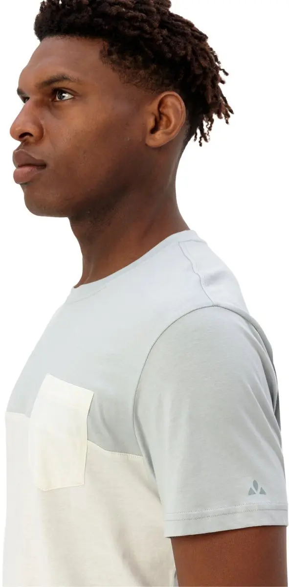 Vaude Nevis Iii T-shirt Met Korte Mouwen Grijs M Man