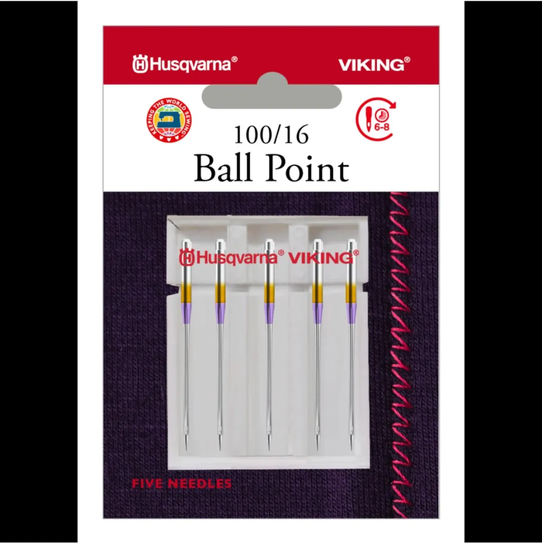 Husqvarna-Viking Ballpoint 100 Naalden