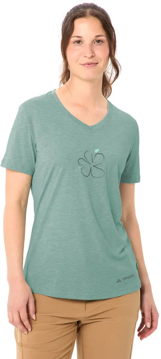 Vaude Skomer Print Iii T-shirt Met Korte Mouwen Groen 38 Vrouw - afbeelding 6 van 6