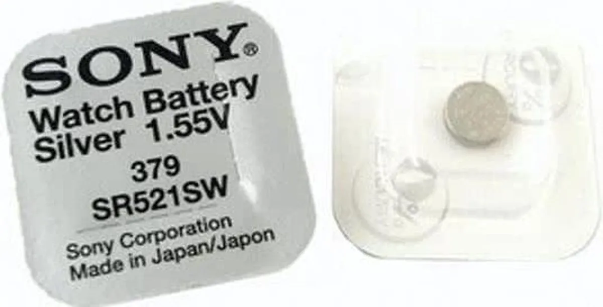 Sony SR521SW Knoopcelbatterij