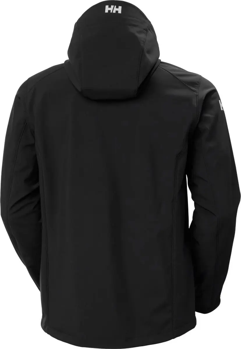 Helly Hansen Paramount Hooded Softshell Jack - Heren - Zwart - Maat XL - afbeelding 2 van 6