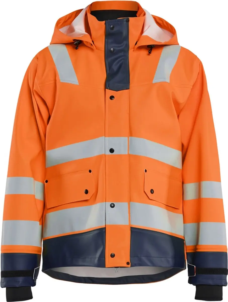Blaklader Regenjas High Vis LEVEL 3 4327-2005 - High Vis Oranje/Marineblauw - M