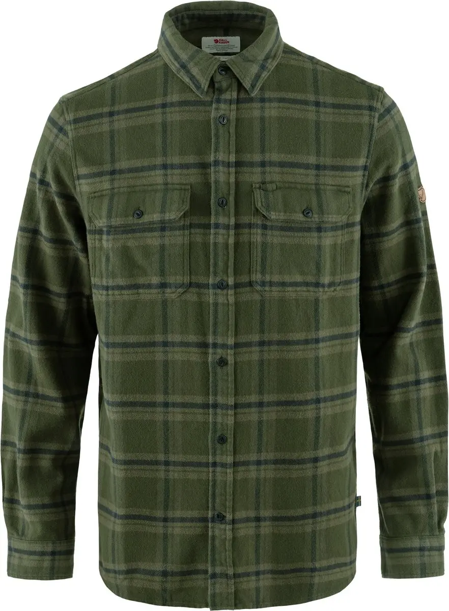 Fjällräven Övik Heavy Flannel Shirt lange mouwen heren