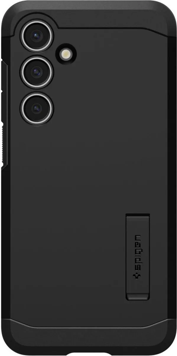 Spigen Tough Armor ACS08623 Hoesje - Samsung Galaxy S24 FE - Zwart