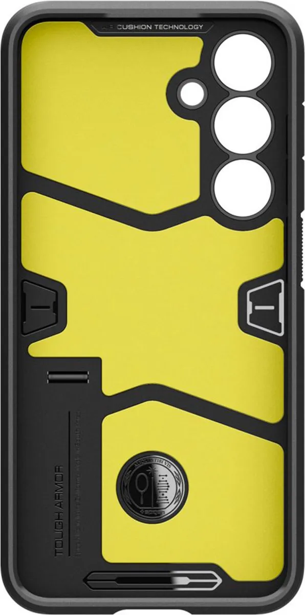 Spigen Tough Armor ACS08623 Hoesje - Samsung Galaxy S24 FE - Zwart