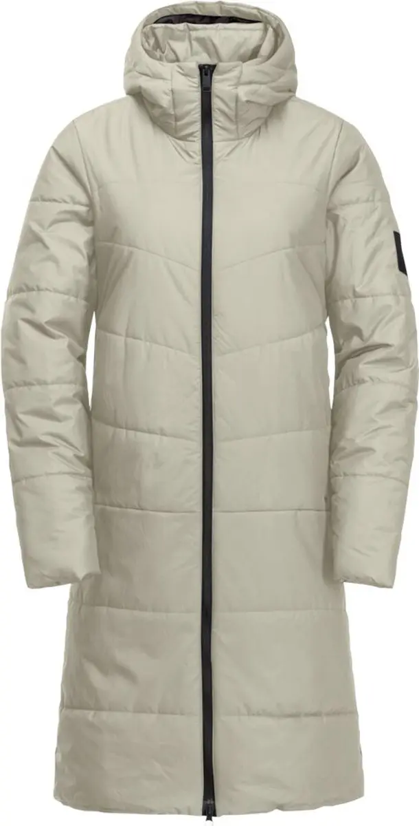 Jack Wolfskin Deutzer Coat Women - Winterjas - Pufjas - Dames - Seal - Maat L