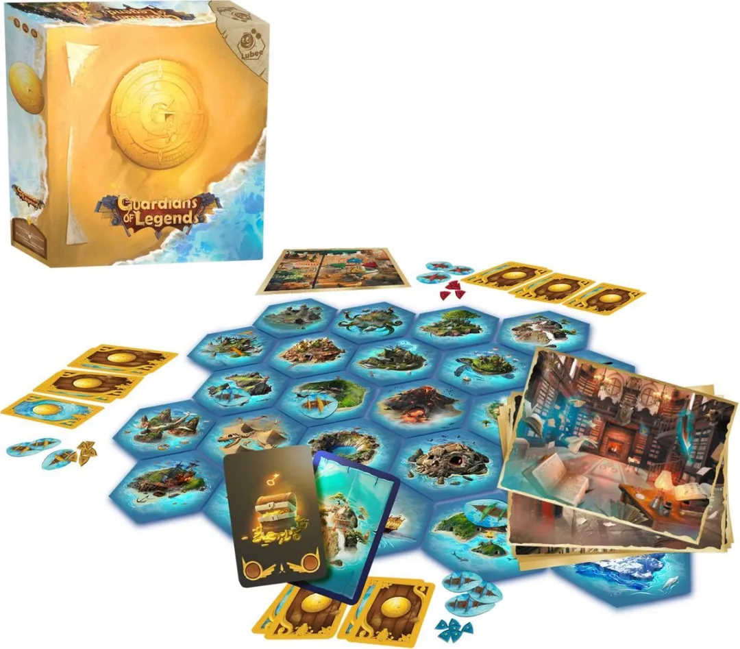 Geronimo Games Guardians of Legends Bordspel 00796 - 3-50 Spelers