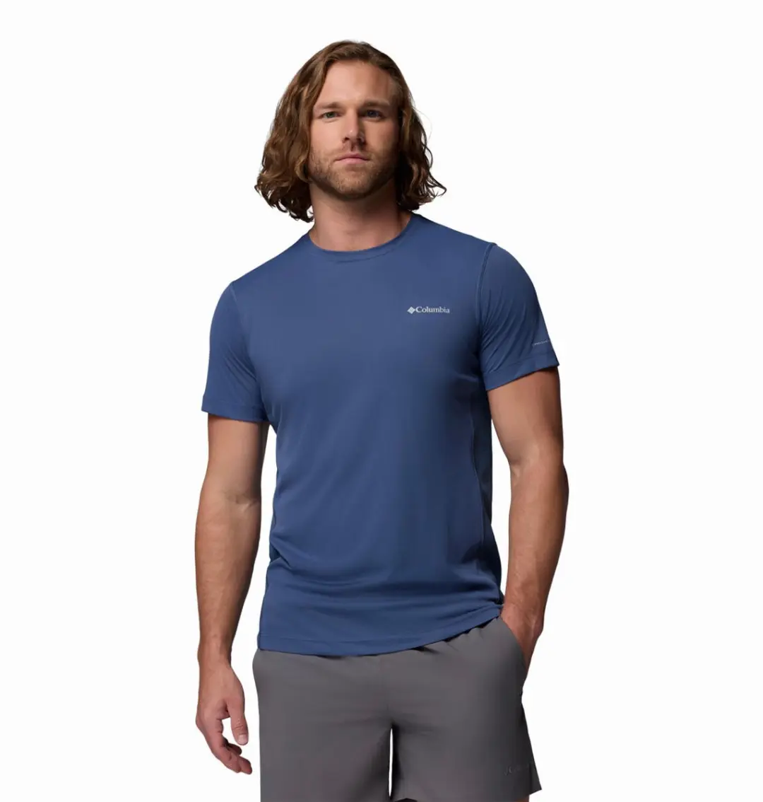 Columbia Zero Rules™ Light SS Crew Heren Outdoorshirt