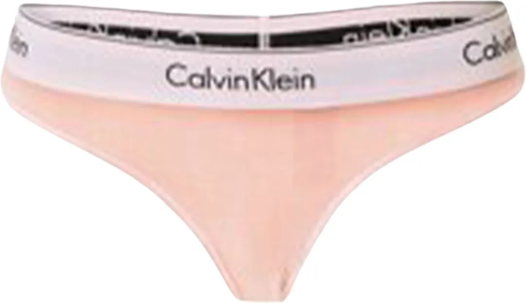 Calvin Klein TIA - Dames String - Roze - Logo - Comfortabel - Maat M