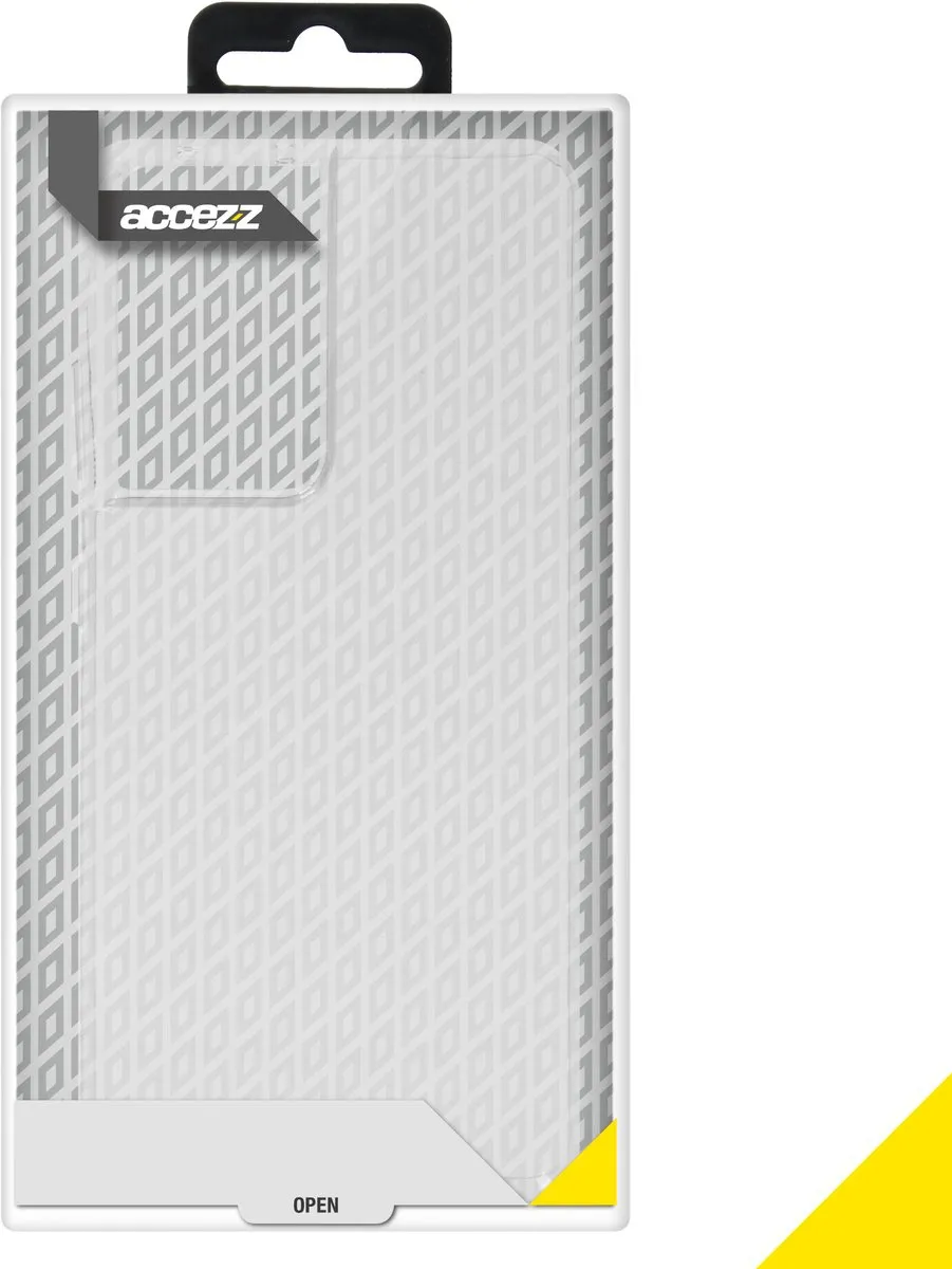 Accezz Hoesje Samsung Galaxy S21 Ultra - Transparant
