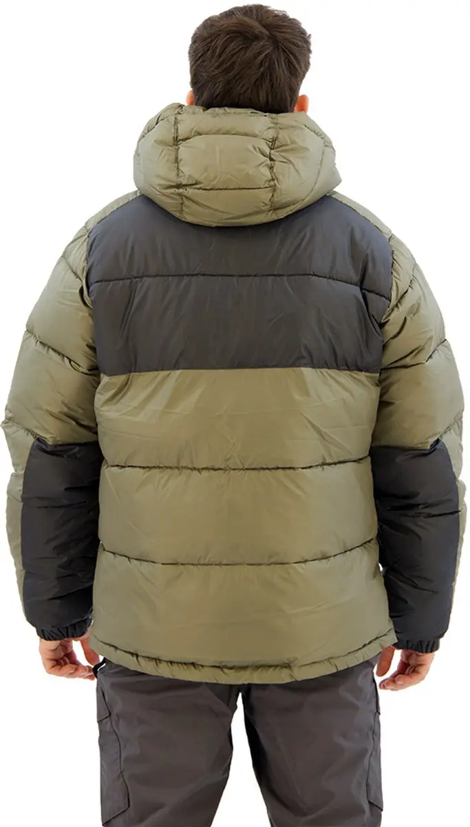 Columbia Pike Lake™ II Hooded Jacket Men's Outdoorjas - Stone Green, Shark - Maat XL - afbeelding 2 van 6