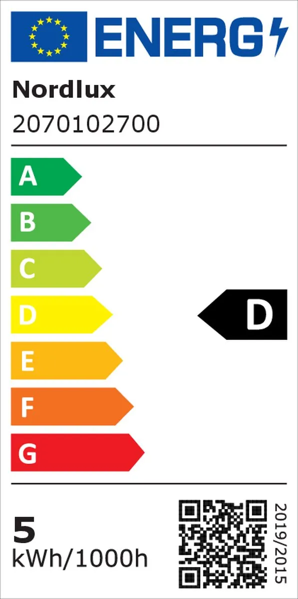 Nordlux G95 Smart Filament E27 - 4.7W - 2200-6500K