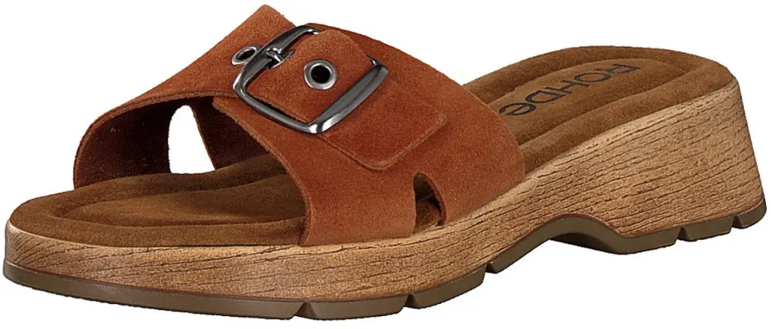 Rohde dames pantoffel bruin