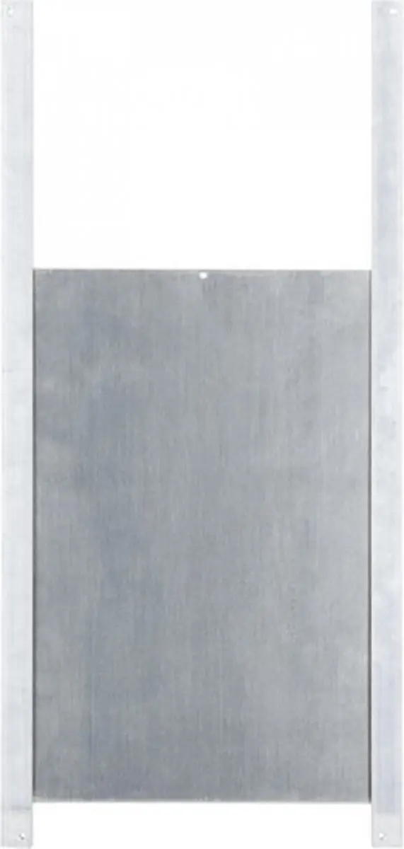 Kerbl Kippenschuifdeur 22 x 33 cm, aluminium, complete montageset - afbeelding 2 van 6