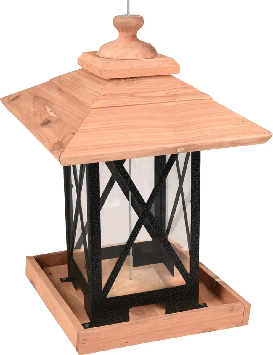 Flamingo Voedersilo Leya Hout