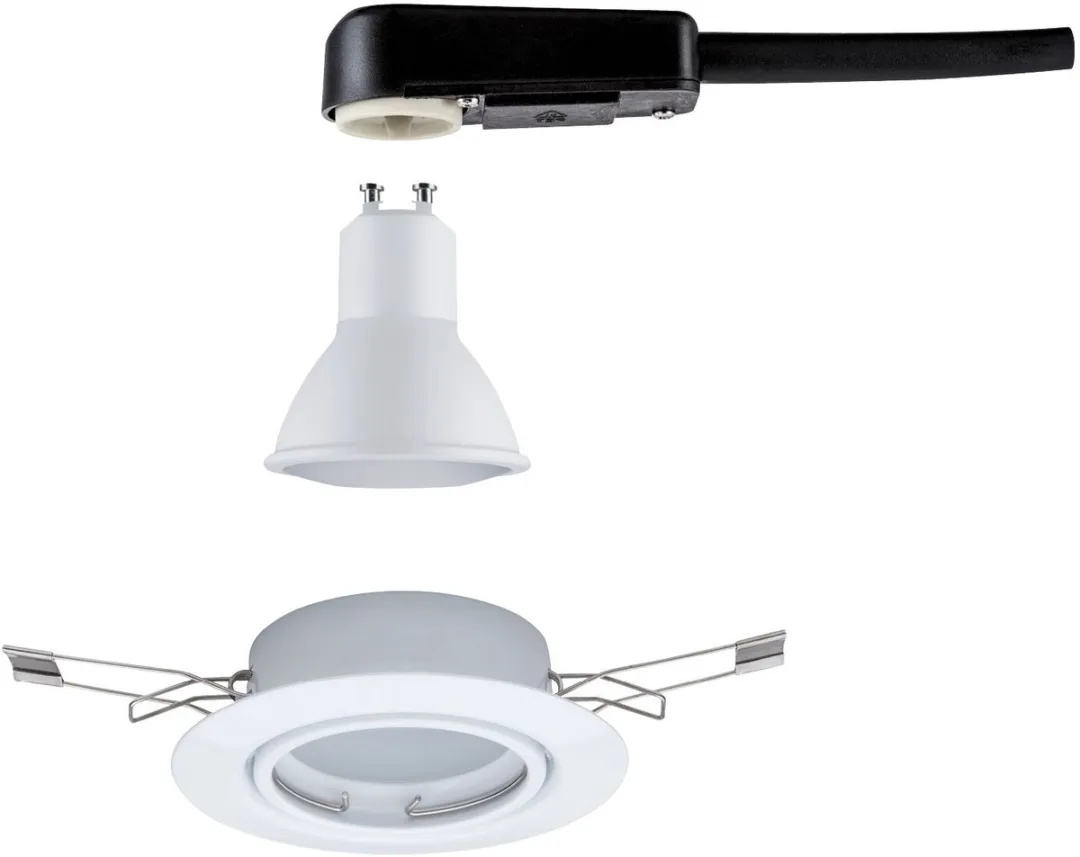 Paulmann Base LED-inbouwlamp GU10 5W 350lm 3000K - Wit