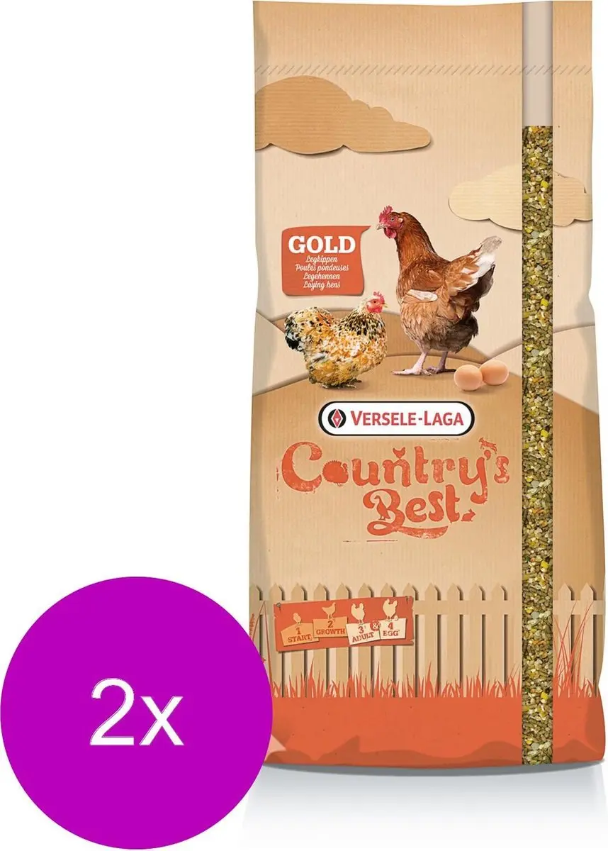 Versele-Laga Country's Best Gold 4 Mix kip-graan met legkorrel