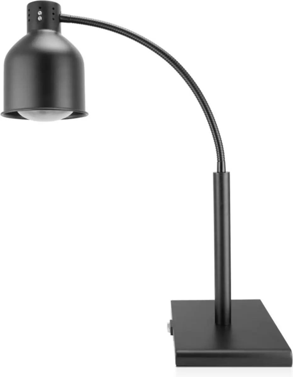 Hendi Flexibele Warmtelamp - 268x200x660mm - Zwart - afbeelding 4 van 6