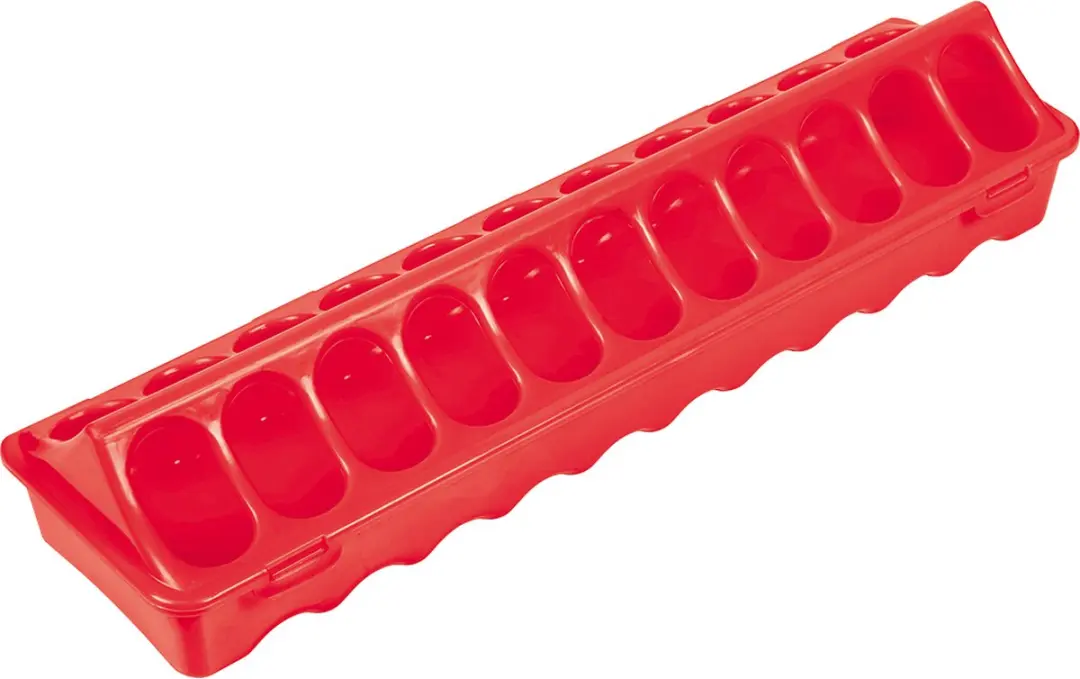 Duvo+ Kuikenvoerbak Plastic 40,5x10,5x8cm