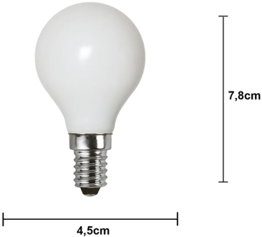 Star Trading LED-lamp E14 5W 3000K Mat - Wit