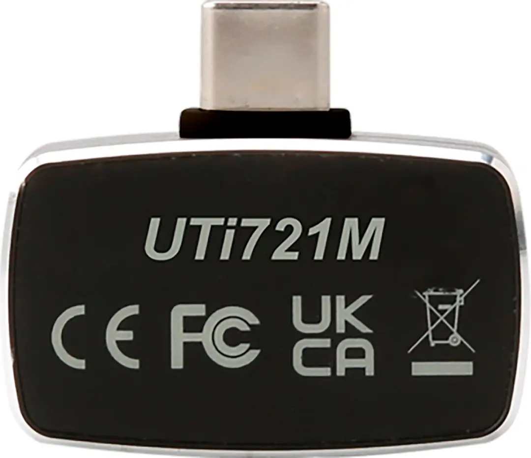 UNI-T UTi721M Thermische Camera - 256x192 - Zwart - afbeelding 6 van 6