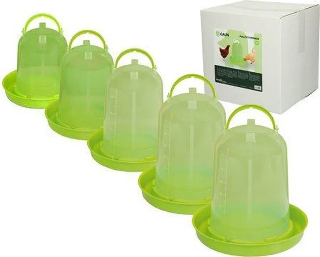 Gaun Pluimvee drinktoren Lime groen 10 liter