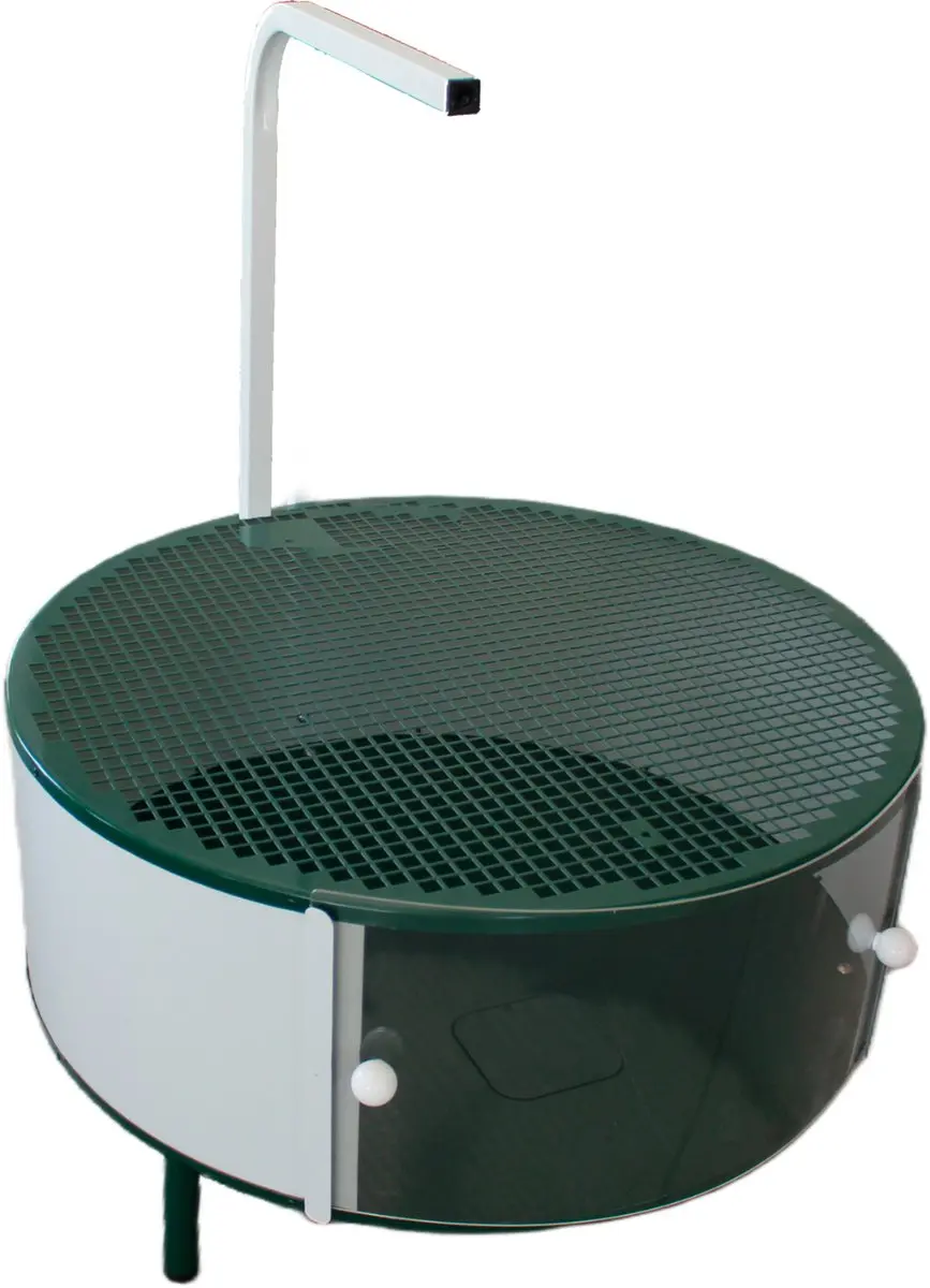 Ronde opfokkooi voor kuikens zonder accessoires