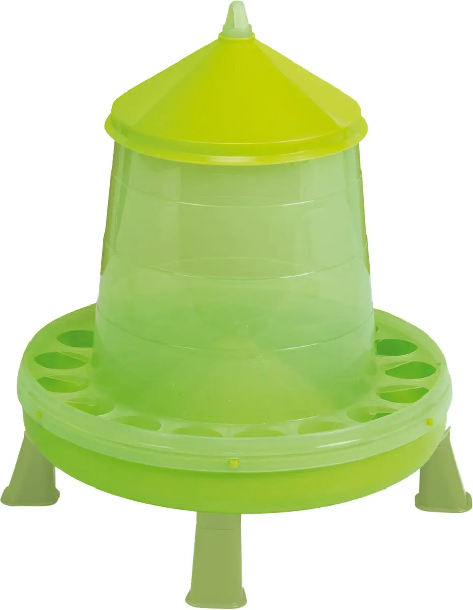 Gaun Pluimvee Voertoren op Pootjes - 4 kg - Groen - afbeelding 3 van 3