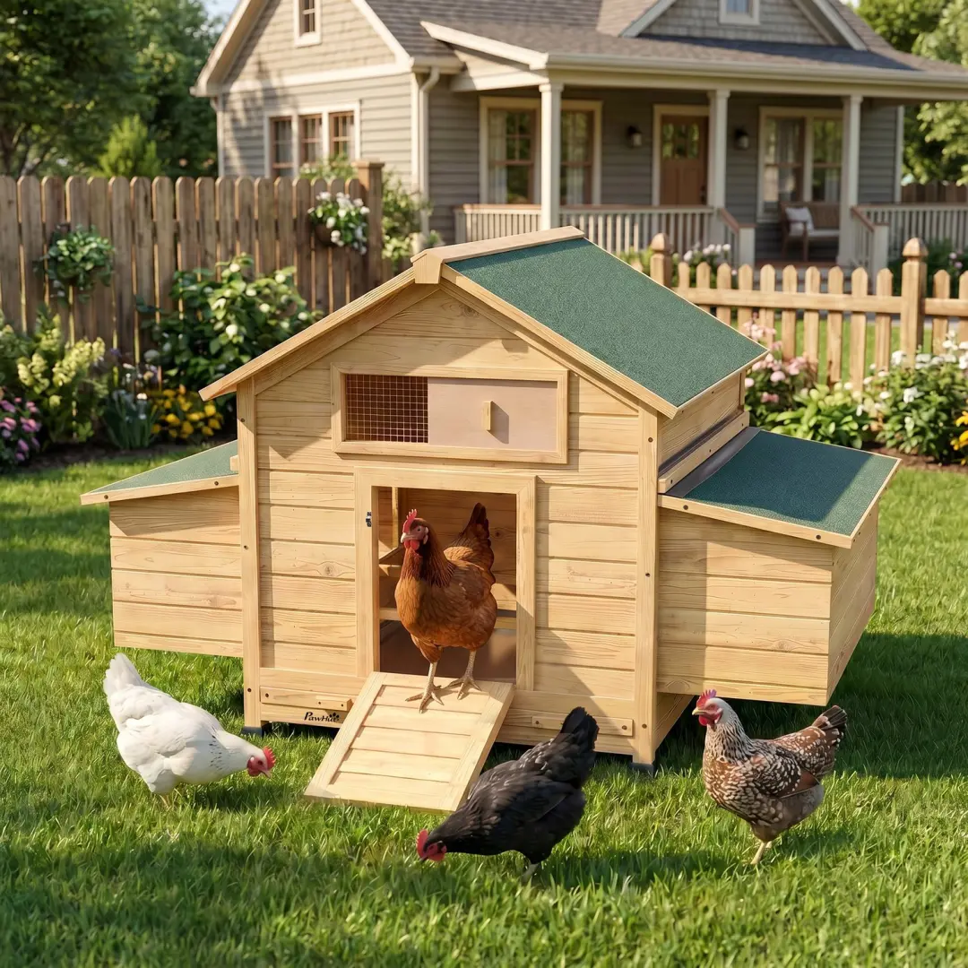 ECTEATOY® Houten Kippenhok