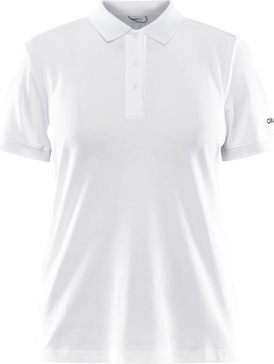 Craft CORE Blend Damespolo - Wit - XS