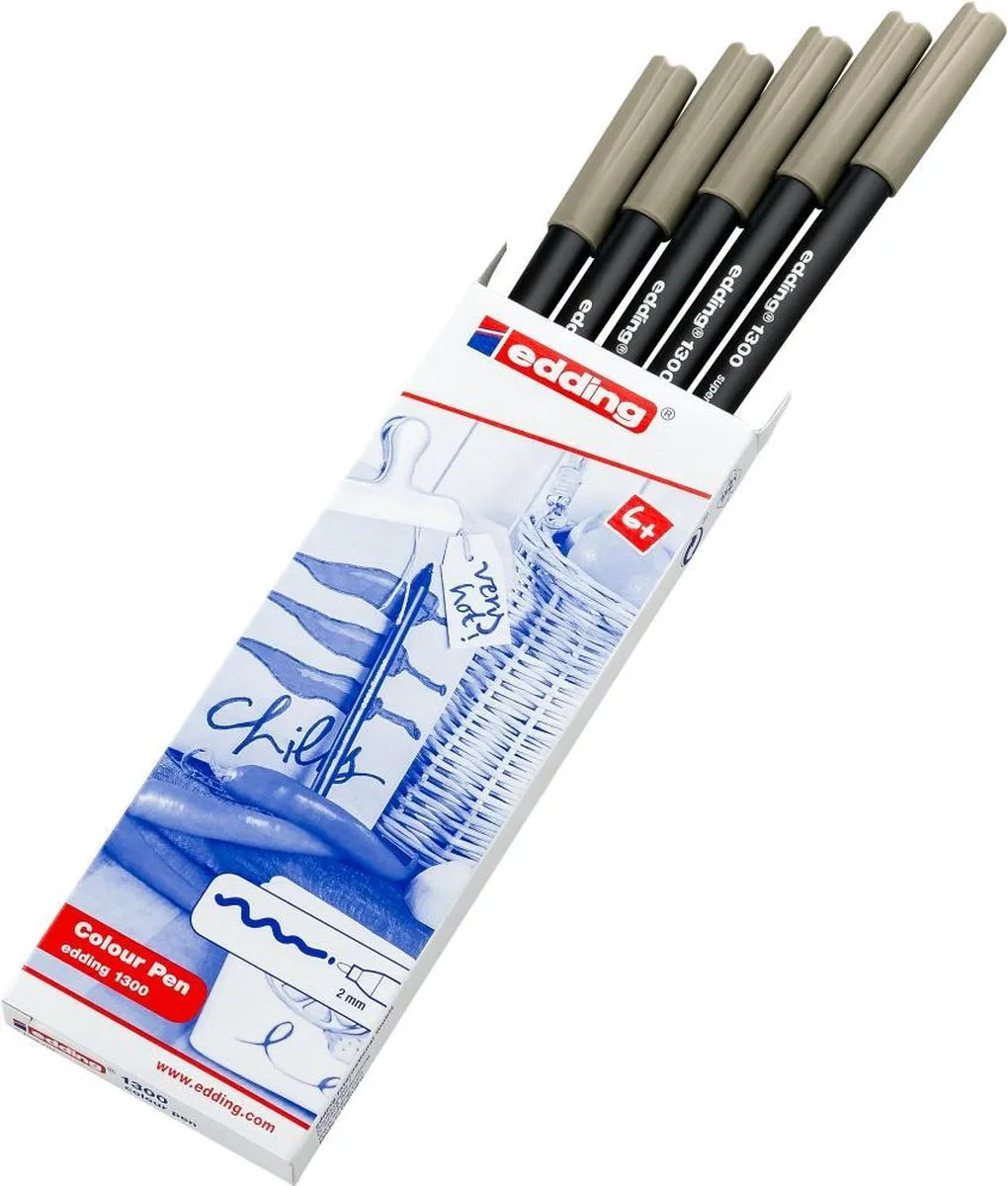 edding 1300-38 Color Pen - Groen-Oester