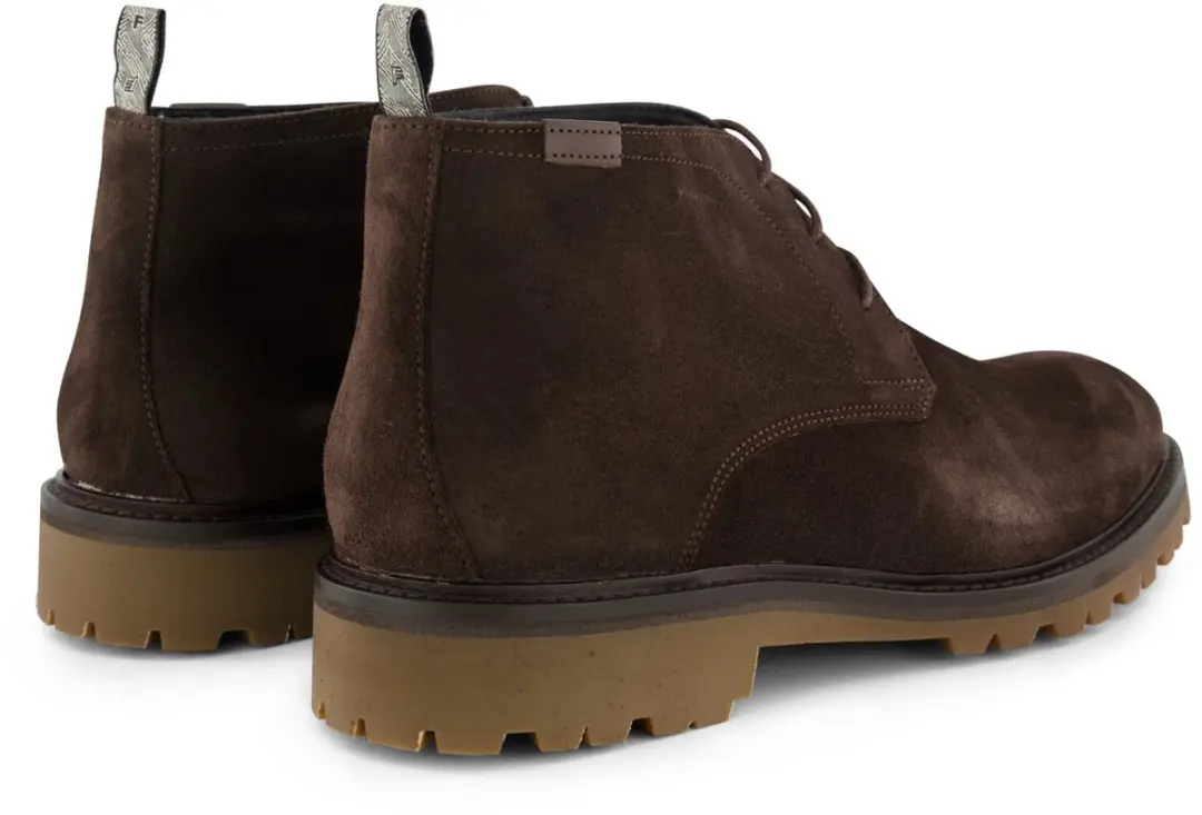 Boots Floris van Bommel bruin suede