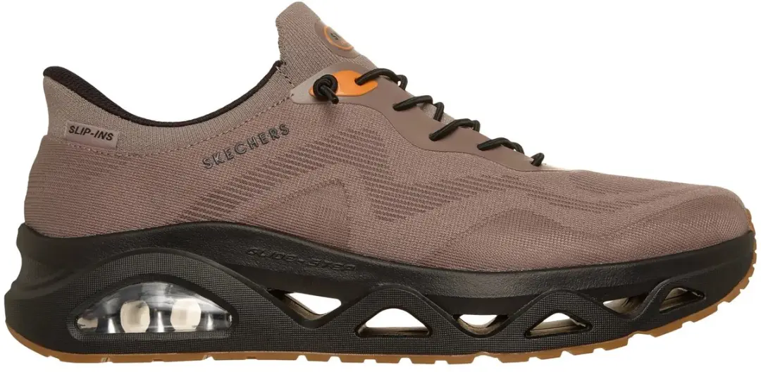 Skechers Slip-ins Uno Glide Step Heren Sneakers - Bruin - afbeelding 2 van 6