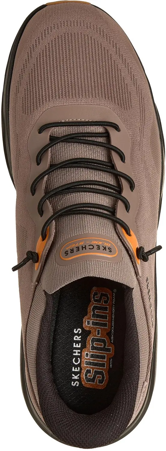 Skechers Slip-ins Uno Glide Step Heren Sneakers - Bruin - afbeelding 6 van 6