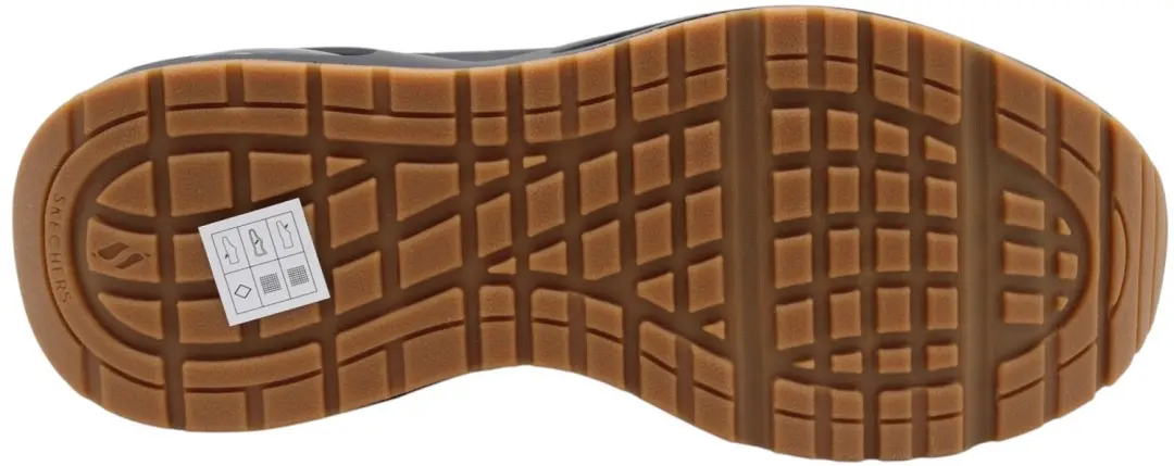 Skechers Slip-ins Uno Glide Step Heren Sneakers - Bruin - afbeelding 4 van 6