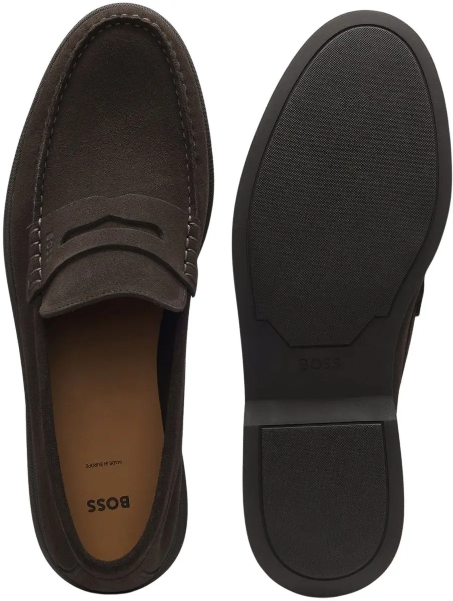 BOSS Sienne Loafers Heren - Donkerbruin - afbeelding 2 van 6
