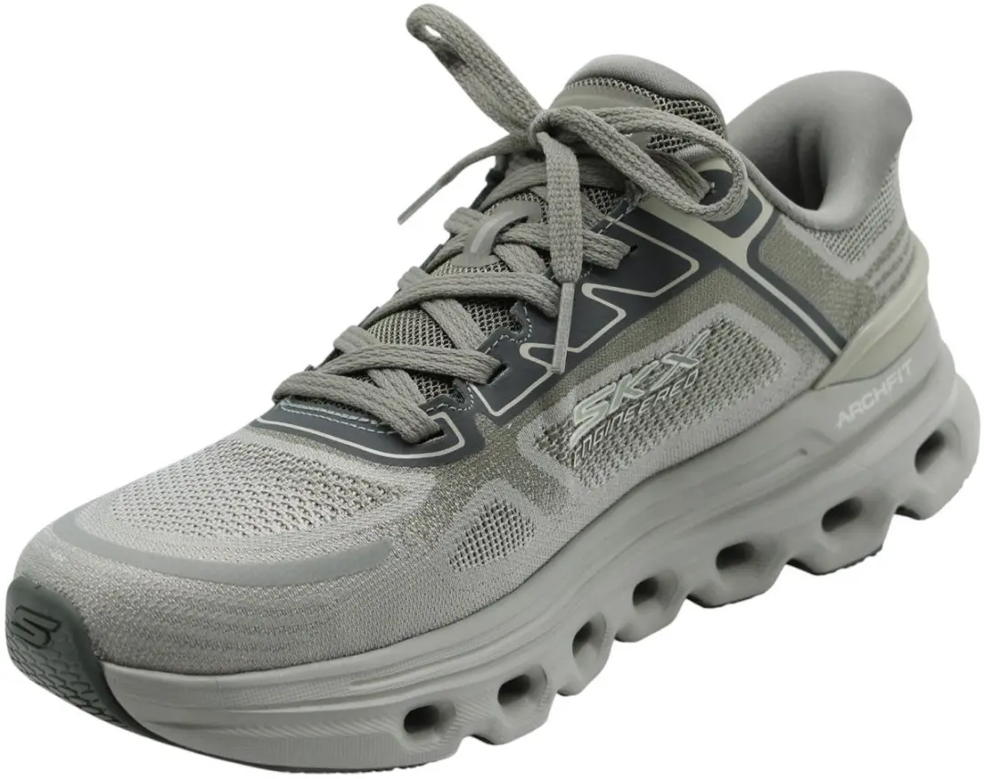Skechers Go Run Glide-Step Arch Fit Slip-ins - Olijfgroen - afbeelding 3 van 6