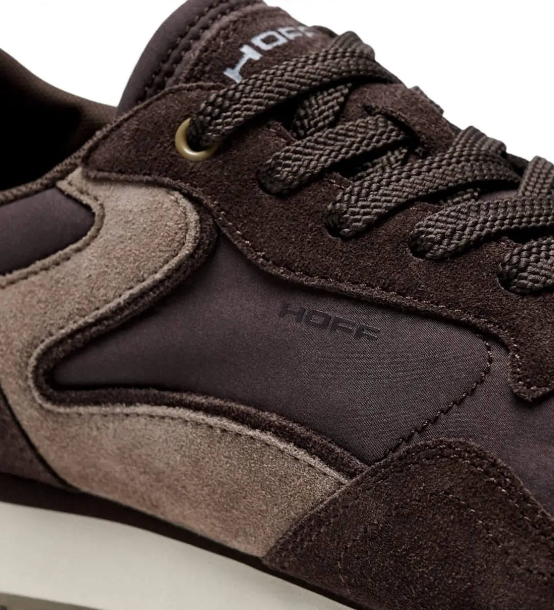Hoff City Leren Sneakers - Bruin - 43 - afbeelding 2 van 6
