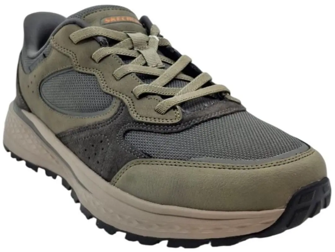 Skechers Slade Ultra Slip-Ins Instappers - Grijs/Olive - afbeelding 2 van 6