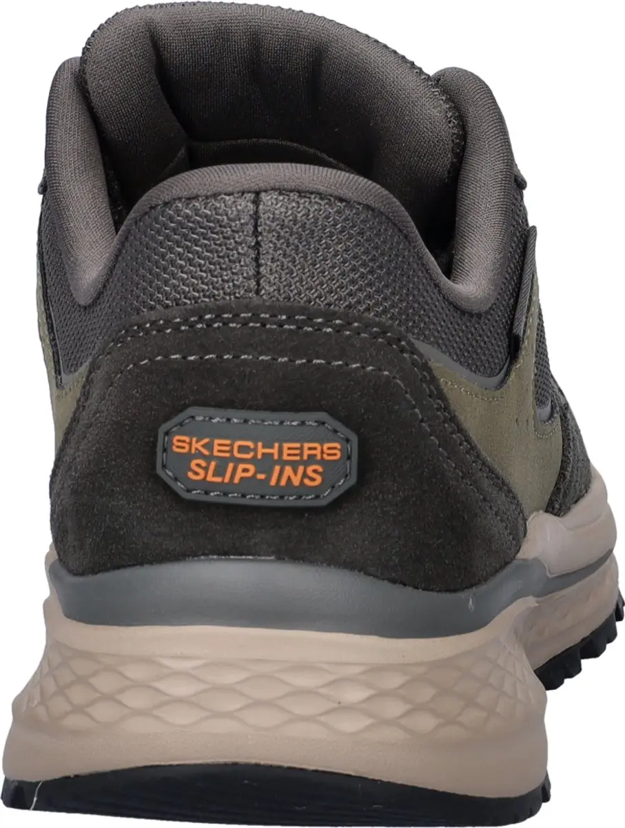 Skechers Slade Ultra Slip-Ins Instappers - Grijs/Olive - afbeelding 3 van 6
