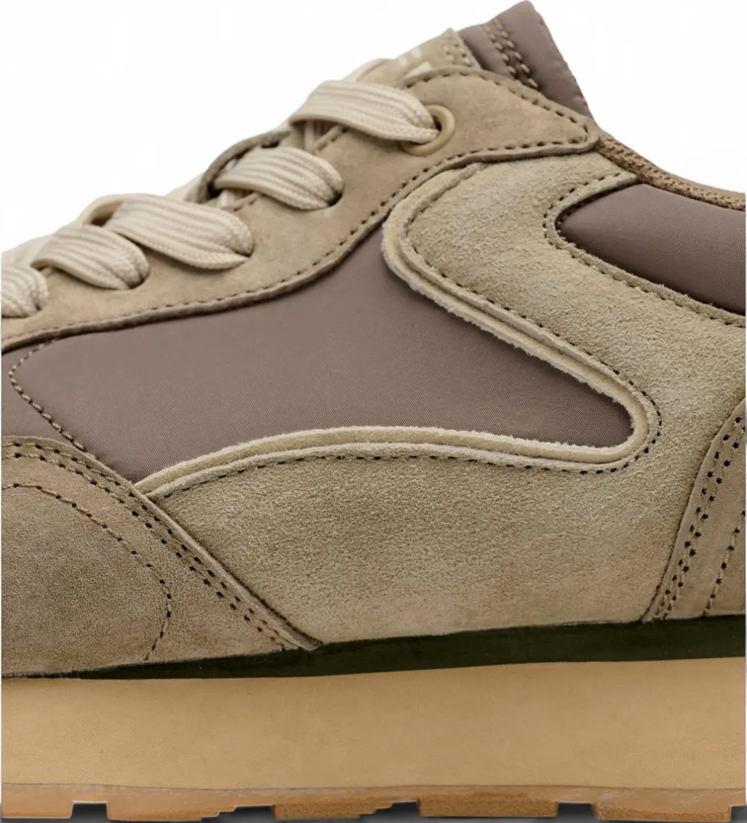 Hoff City Retro leren sneakers - Bruin - afbeelding 5 van 6