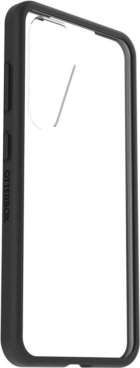 OtterBox React Backcover S25 - Zwart & Transparant