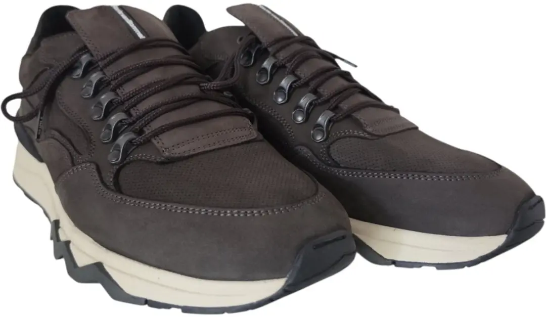 Floris van Bommel De Zager Sneakers - Nubuck - Bruin - afbeelding 5 van 6