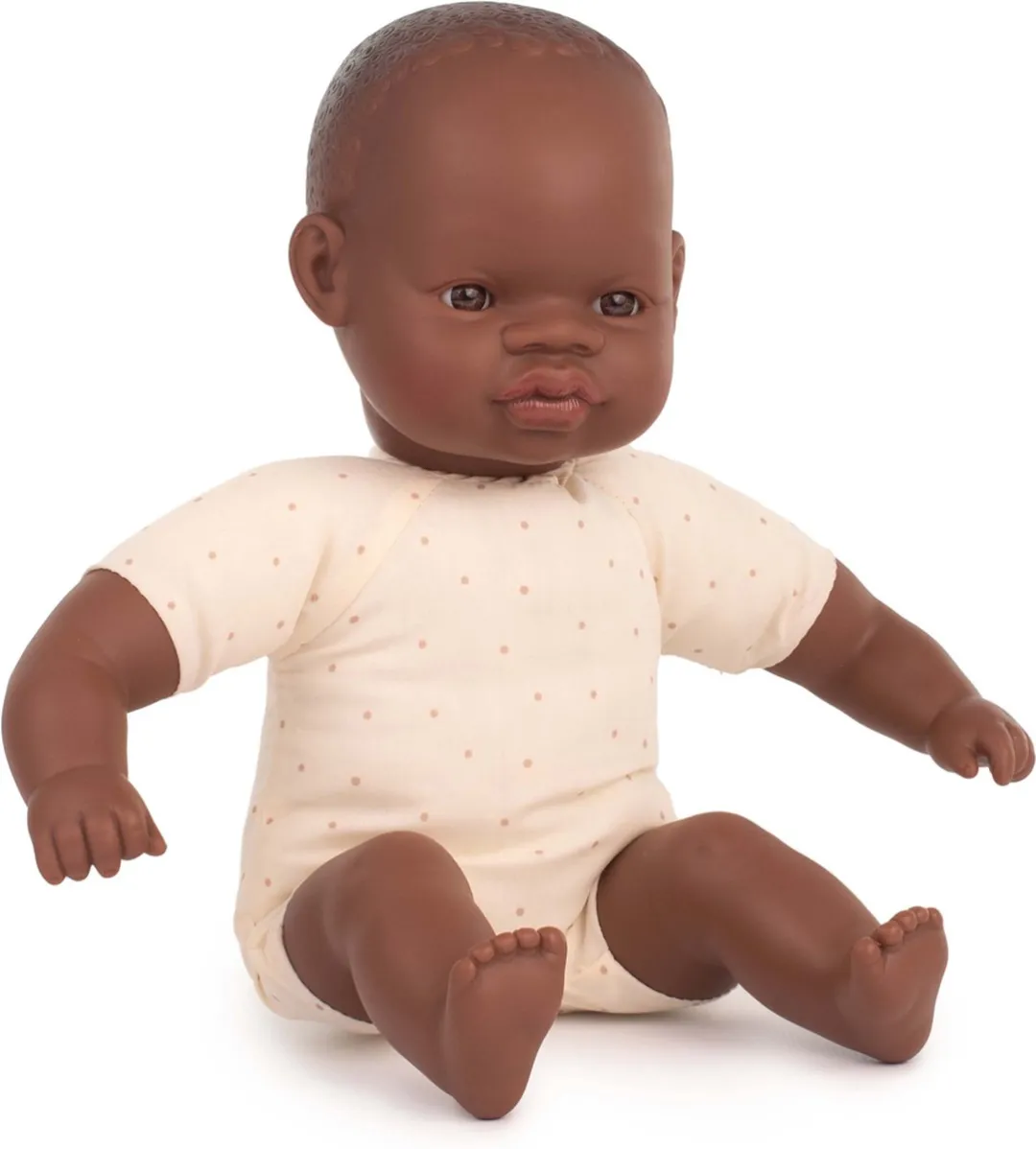 Miniland Babypop Afrikaans Stoffelijk Lijfje 32cm