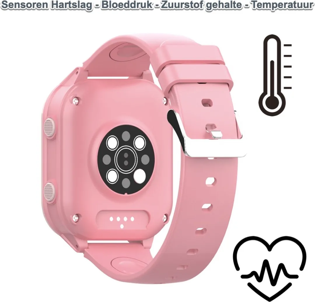 GPSHorlogeKids Edge Pro GPS Horloge - Roze - 600mAh