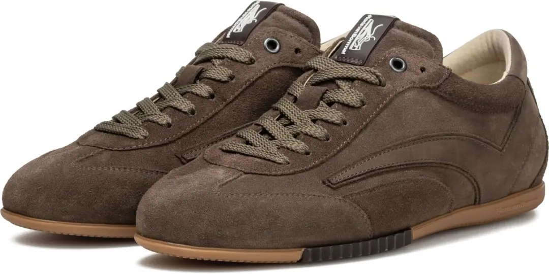 Floris van Bommel SFM-10215 De Vlakker Sneakers - Suède - Bruin - afbeelding 3 van 6