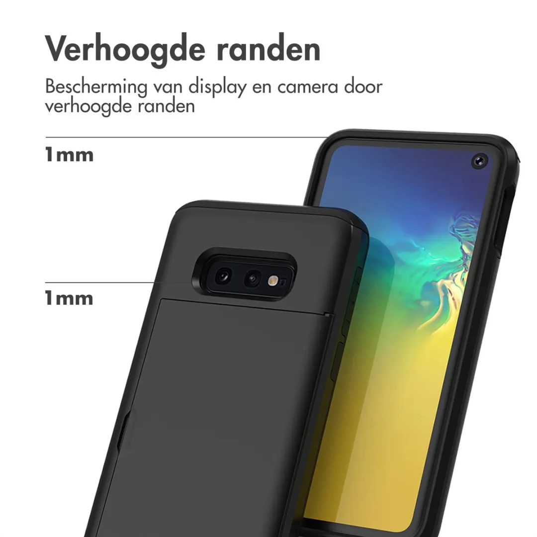 Imoshion Hoesje Samsung Galaxy S10e - 2 Pasjes - Zwart